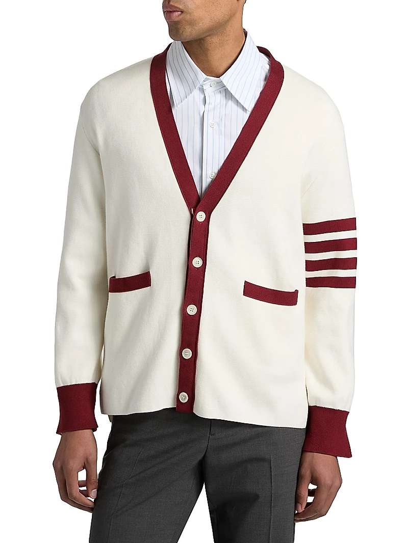 Rugby 4-Bar Cardigan