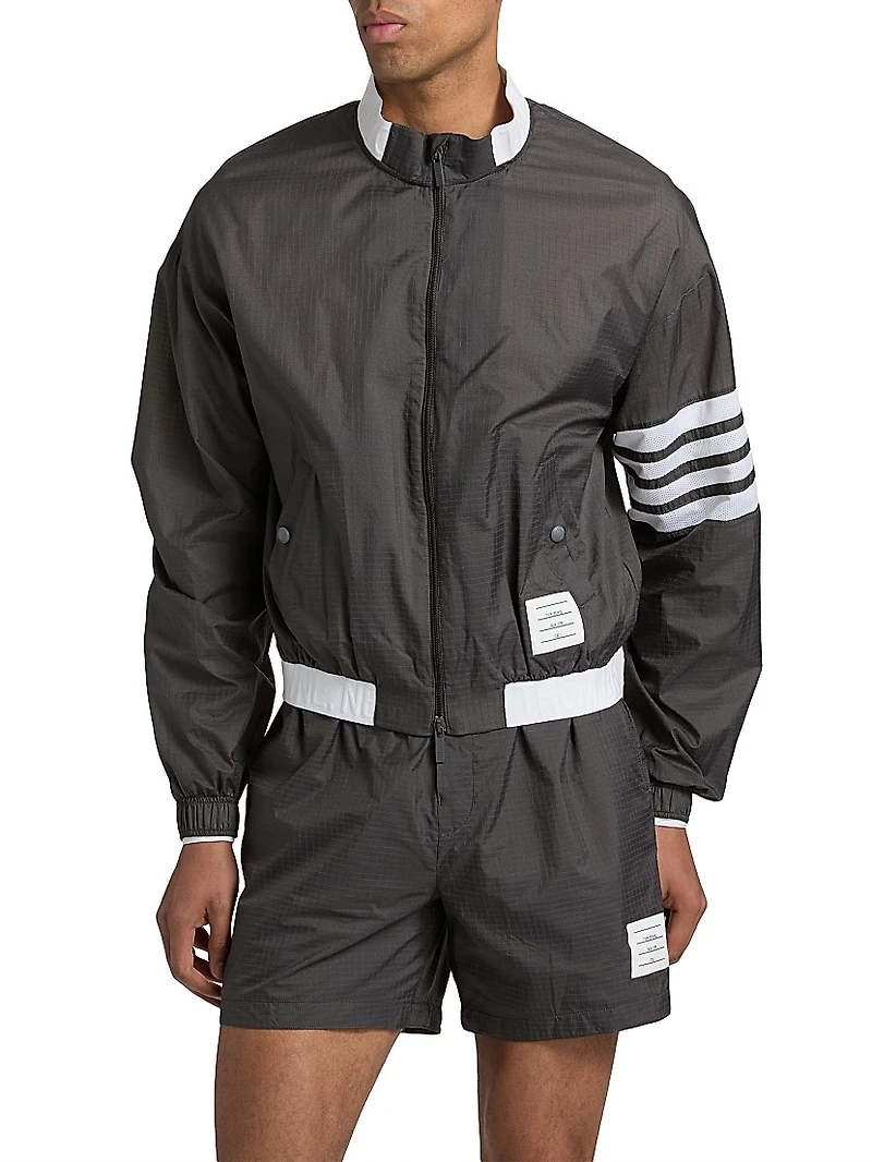 Ultralight Nylon Ripstop Windbreaker Jacket