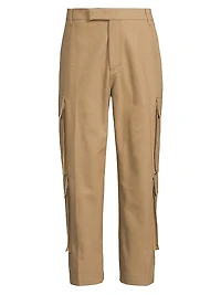 Utility Canvas Cargo Trousers