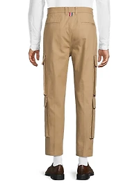 Utility Canvas Cargo Trousers