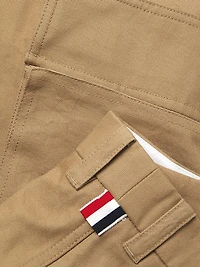 Utility Canvas Cargo Trousers
