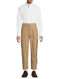 Utility Canvas Cargo Trousers