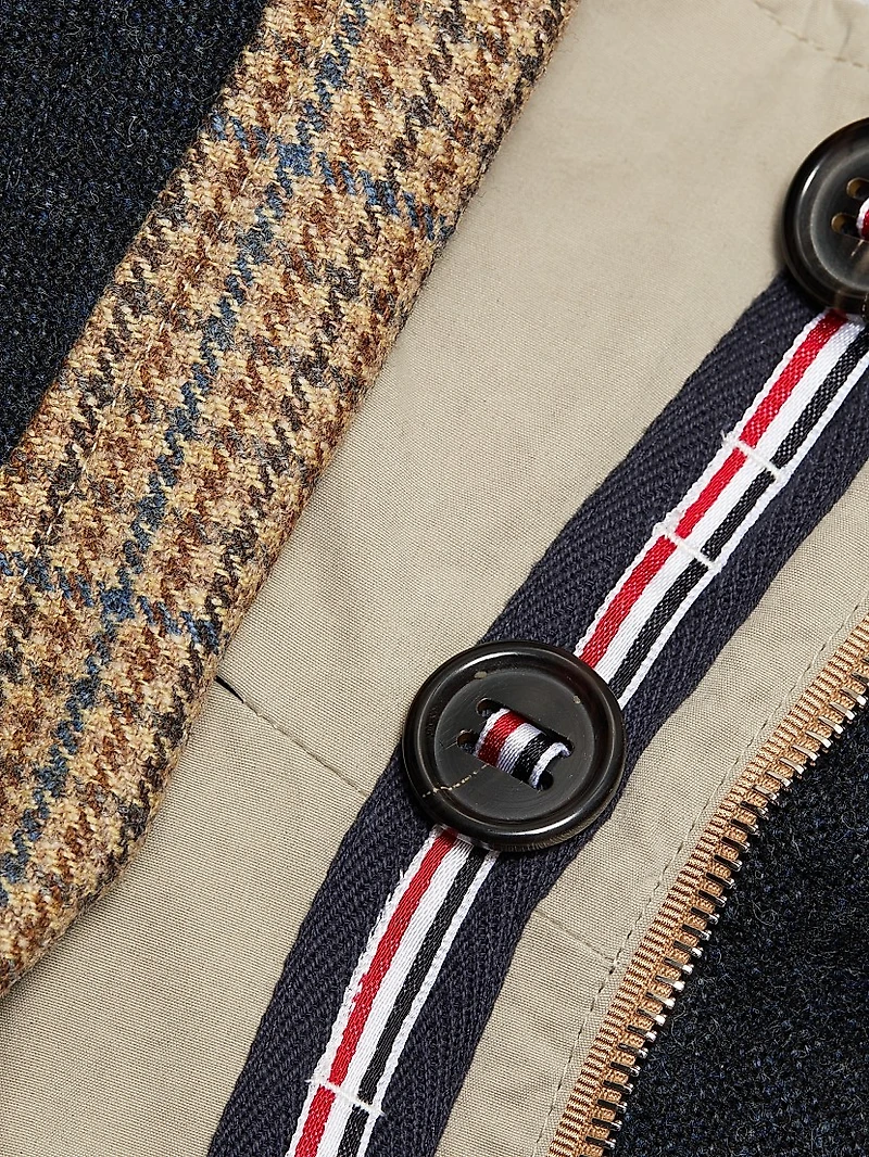 Waxed Cotton Hooded Parka