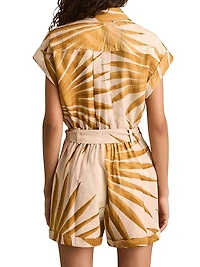 Harri Printed Utility Romper