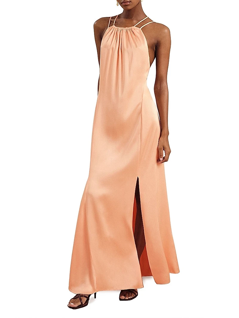 Tallie Satin Gown