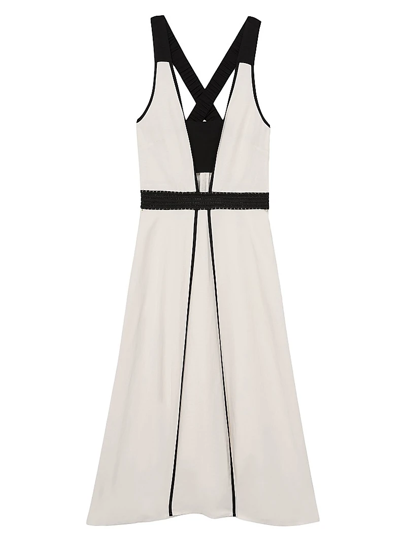 Valencia A-Line Midi-Dress