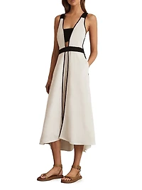 Valencia A-Line Midi-Dress
