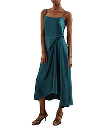 Zoey Draped Slip Dress