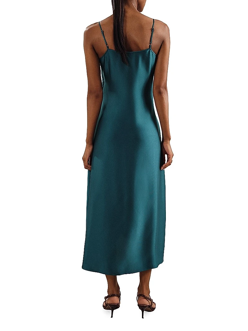 Zoey Draped Slip Dress