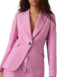 Raine One-Button Blazer