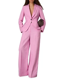 Raine One-Button Blazer