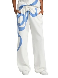 LoveShackFancy x Visit Savannah Elma Bow Sweatpants