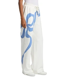 LoveShackFancy x Visit Savannah Elma Bow Sweatpants