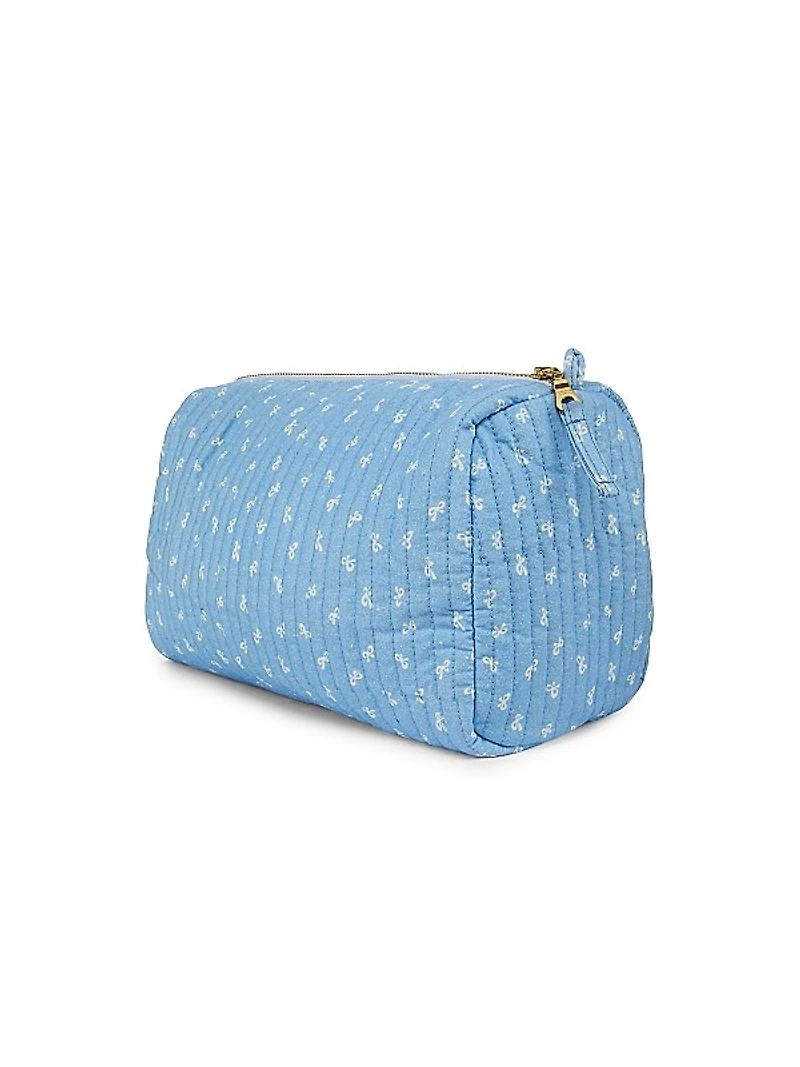 LoveShackFancy x Visit Savannah Octavia Bow Zip Pouch