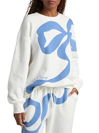 LoveShackFancy x Visit Savannah Palo Bow Sweatshirt