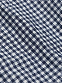 LoveShackFancy x Visit Savannah Sydow Linen Gingham Cutout Minidress