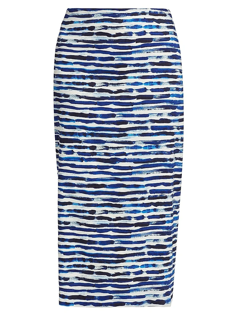 Phoebe Pencil Midi-Skirt