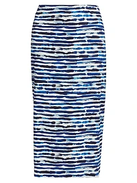 Phoebe Pencil Midi-Skirt