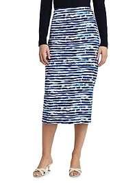 Phoebe Pencil Midi-Skirt