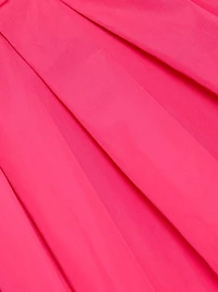 Cotton Poplin Fit & Flare Midi-Dress