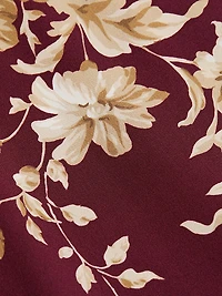 Rose Charmeuse Sheath Dress