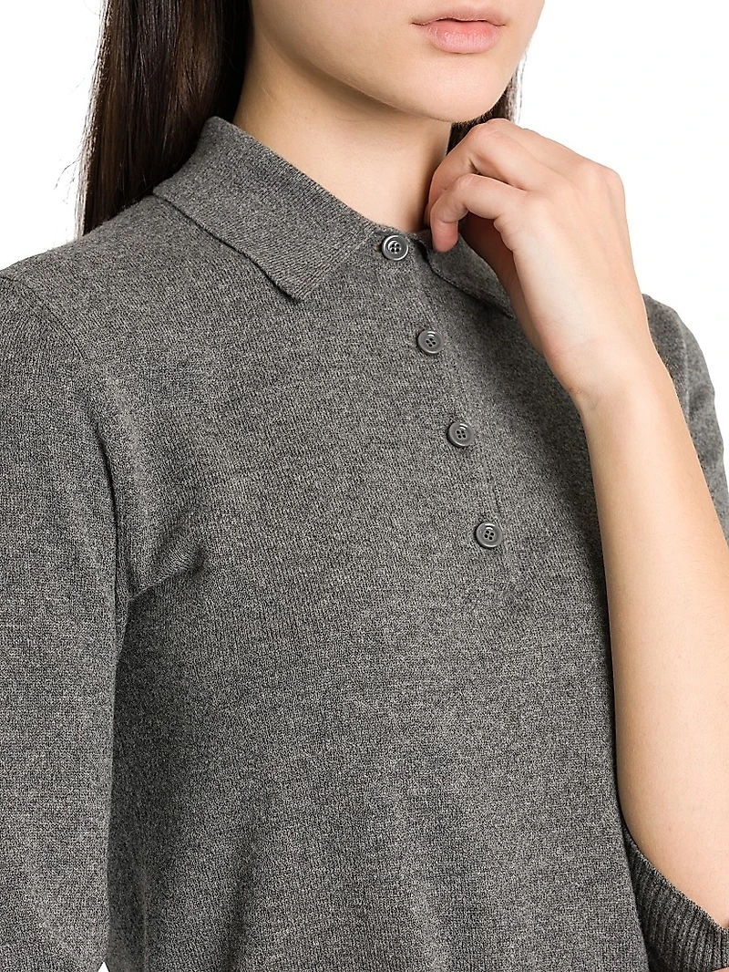 Italian Tailoring Henley Cashmere Shirt