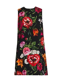 Rafia Fiori Floral Minidress