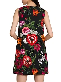 Rafia Fiori Floral Minidress
