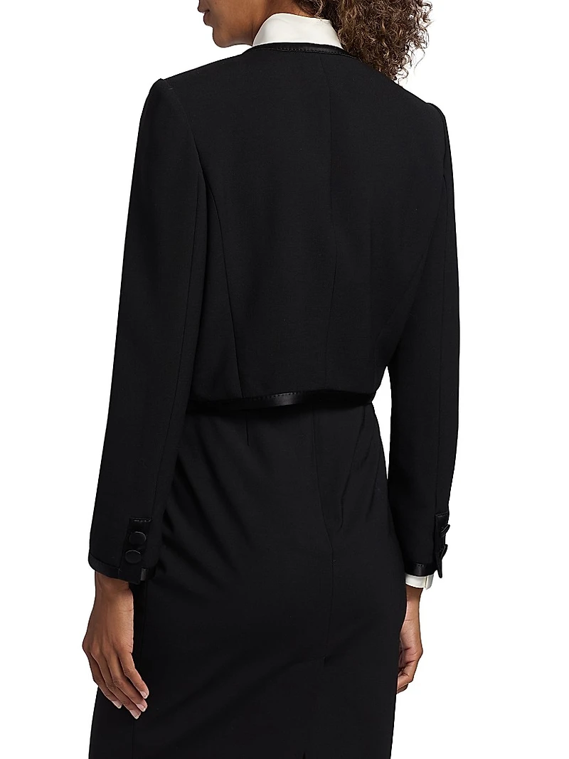 Embellished Virgin Wool-Blend Jacket