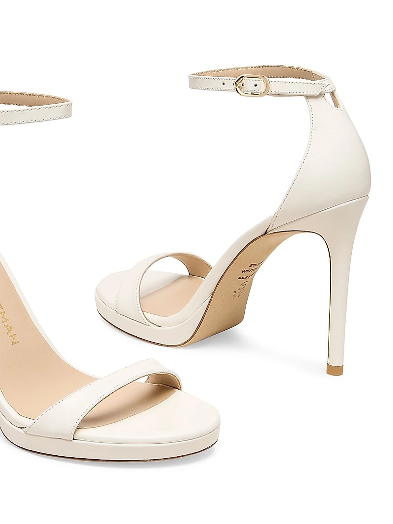 Nudist 100MM Leather Sandals