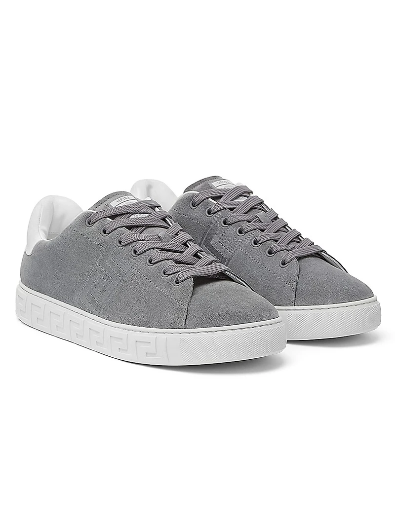 Suede Low-Top Sneakers
