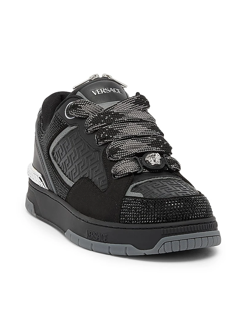 Leather Low-Top Sneakers