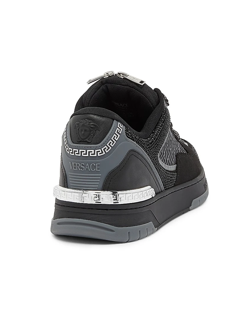 Leather Low-Top Sneakers