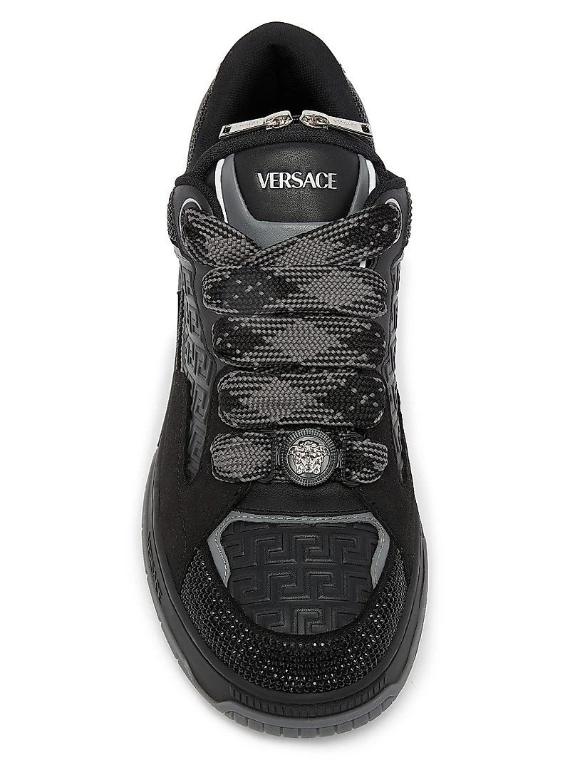 Leather Low-Top Sneakers