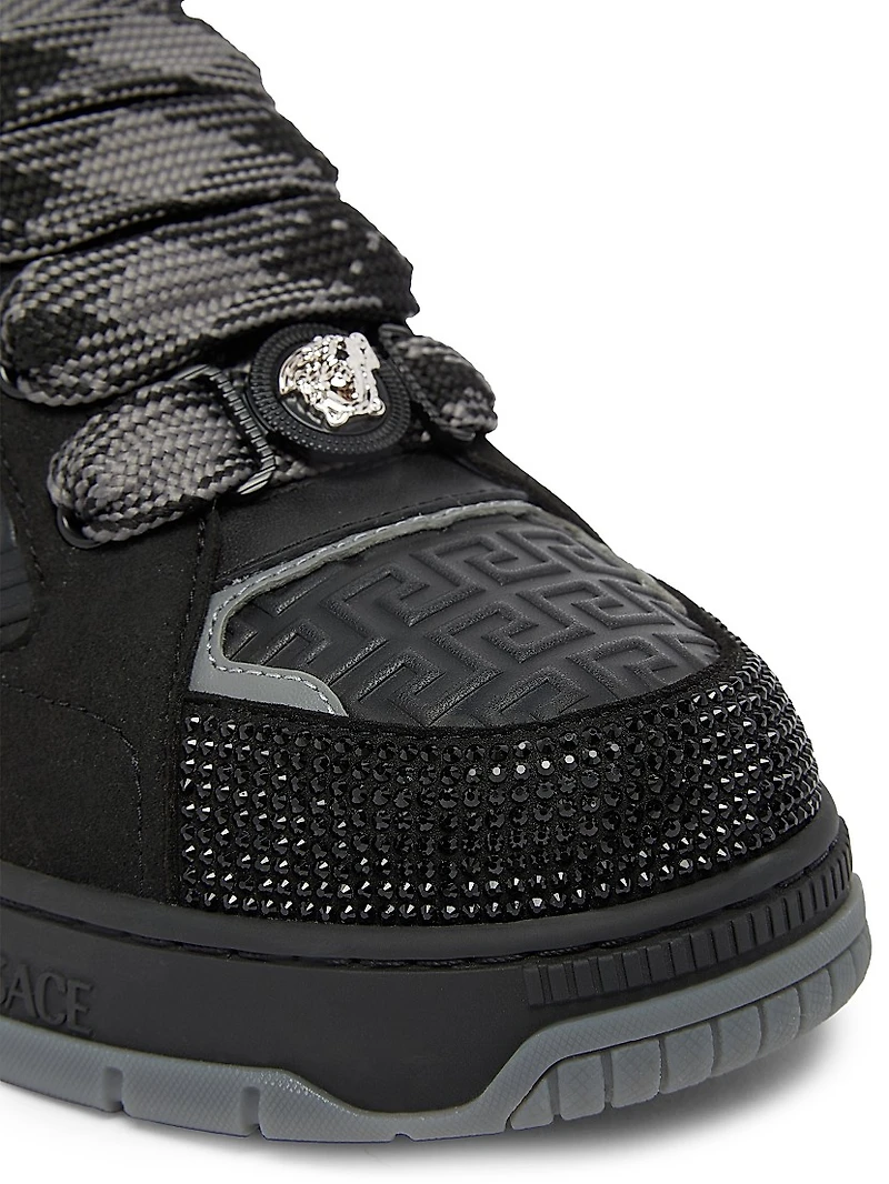 Leather Low-Top Sneakers
