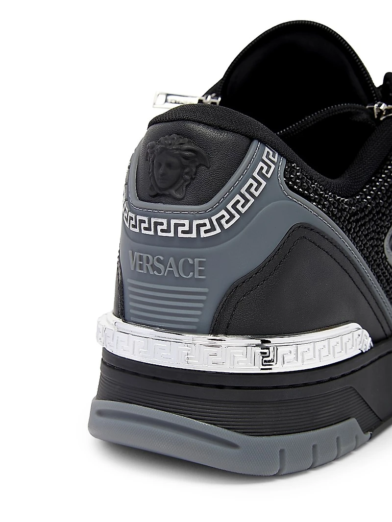 Leather Low-Top Sneakers