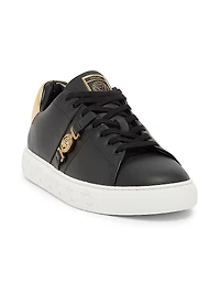 Medusa Nylon Low-Top Sneakers