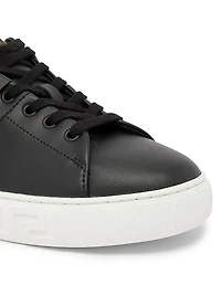 Medusa Nylon Low-Top Sneakers