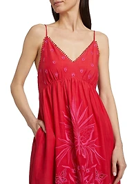 Cleo Lauraine Eyelet Maxi Dress