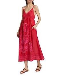 Cleo Lauraine Eyelet Maxi Dress