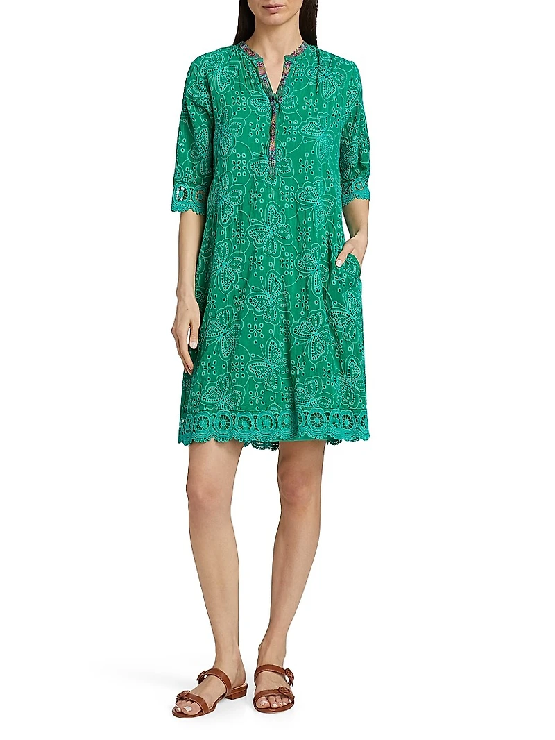 Malfi Embroidered Minidress