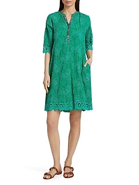 Malfi Embroidered Minidress
