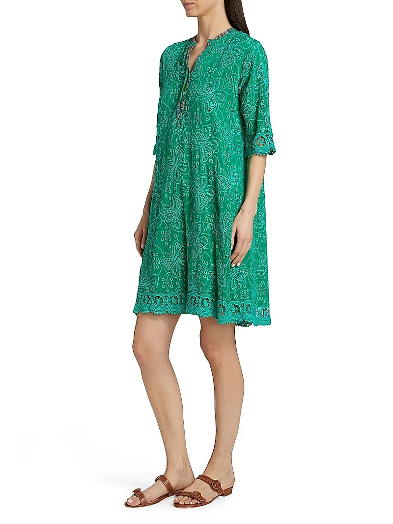 Malfi Embroidered Minidress