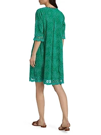 Malfi Embroidered Minidress