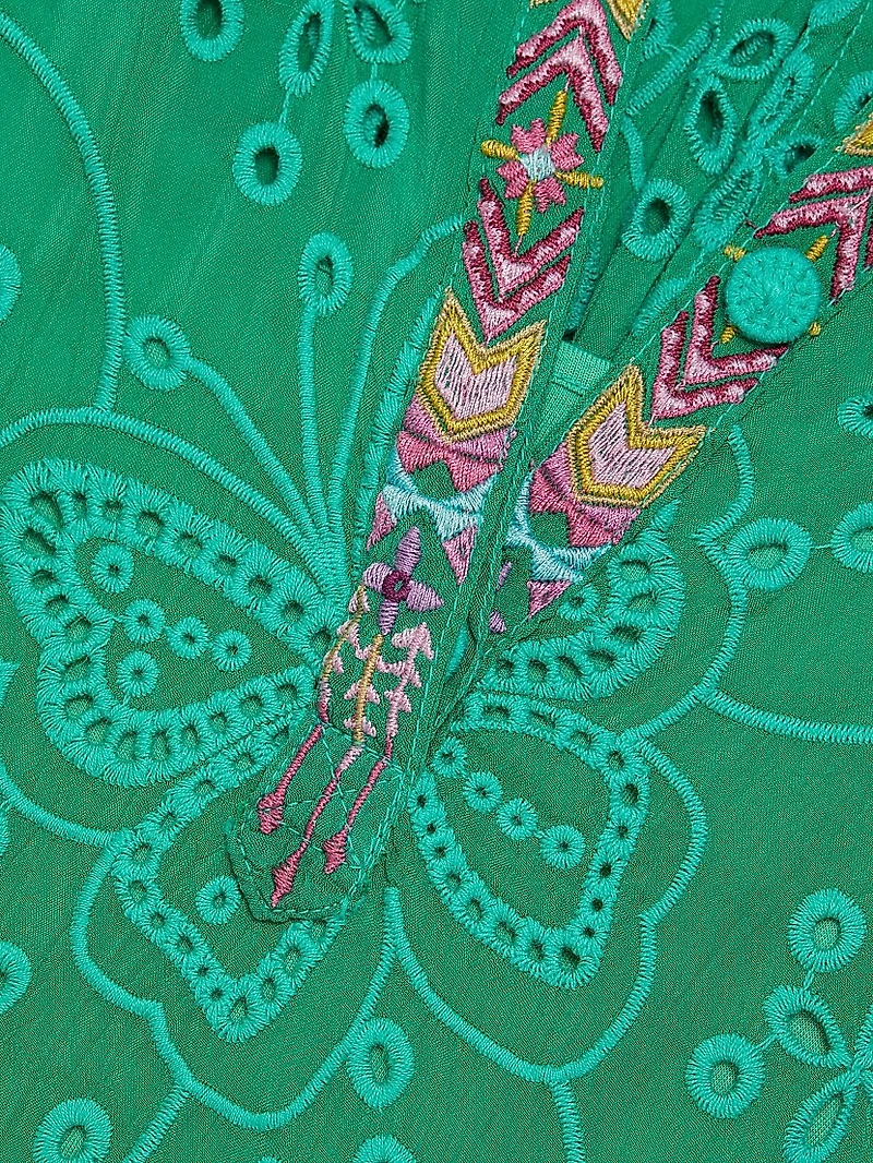 Malfi Embroidered Minidress
