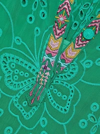 Malfi Embroidered Minidress