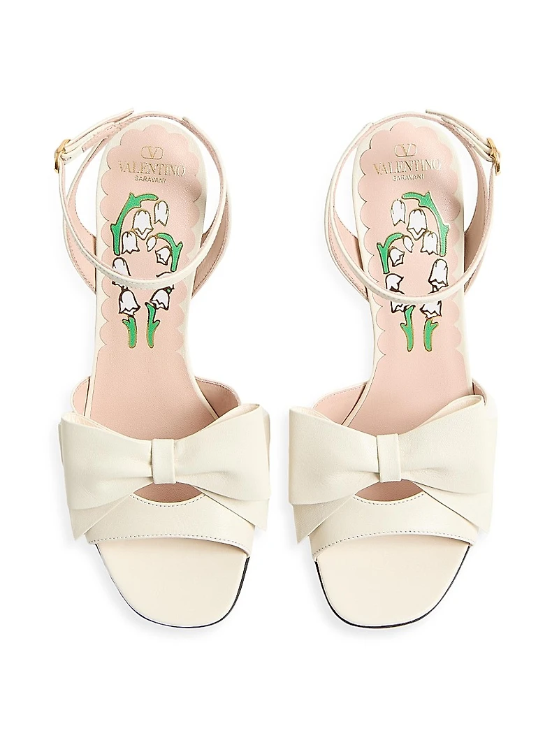 Bowow 95MM Sandals Kidskin