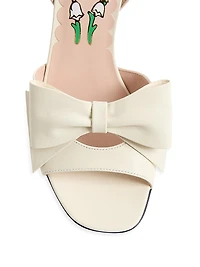 Bowow 95MM Sandals Kidskin