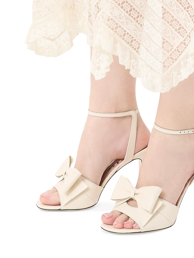 Bowow 95MM Sandals Kidskin