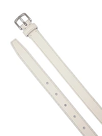 Stitched Leather Belt